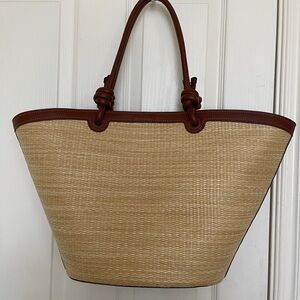 FOSSIL Handbag - Tan and Brown Tote Bag
